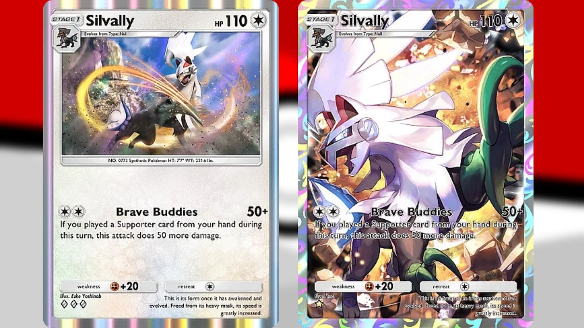All Silvally variants in Extradimensional Crisis (Image via TPC)